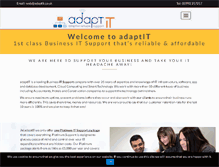 Tablet Screenshot of adaptit.co.uk